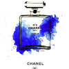 Chanel Bottle Blue