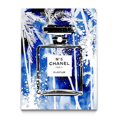 Chanel Blue Palms