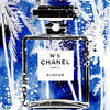 Chanel Blue Palms