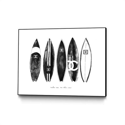 Surfboard Chanel Art 