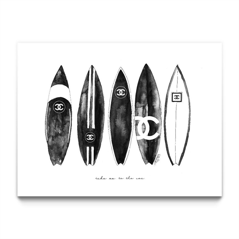 Chanel Drops Lush SS19 Surfboard and Skate Deck