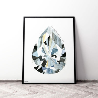 Pear Diamond