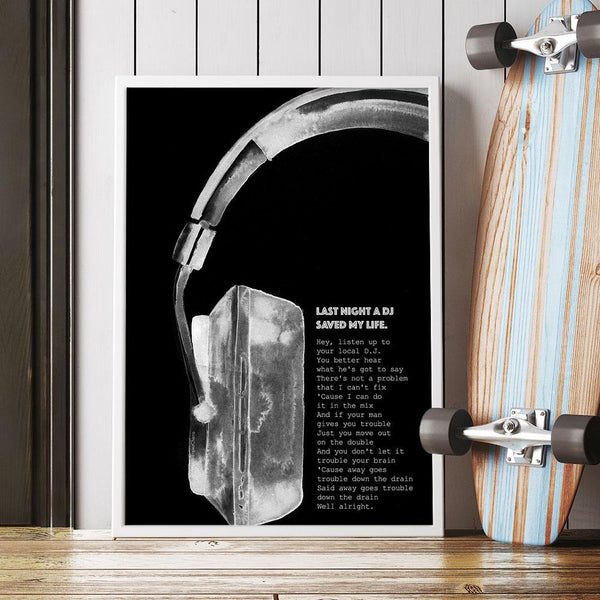 Last Night a DJ (Black)