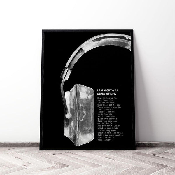 Last Night a DJ (Black)