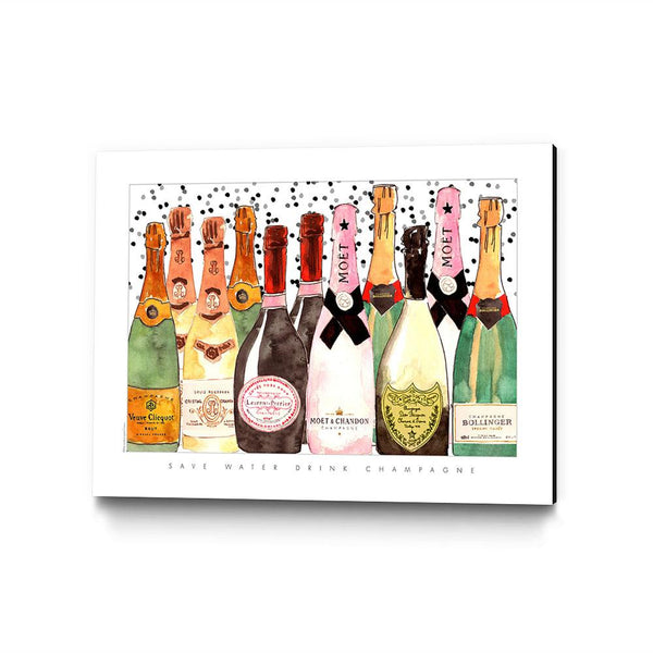 Save Water Drink Champagne