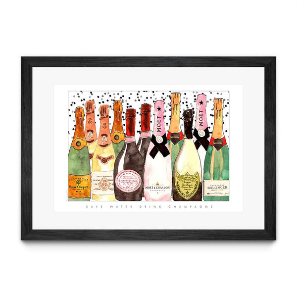 Save Water Drink Champagne