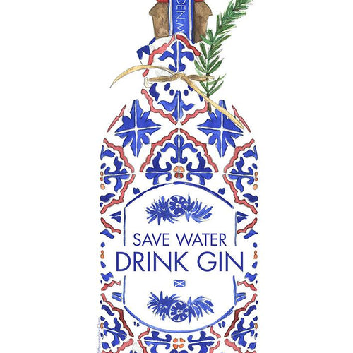 Save Water Drink Gin