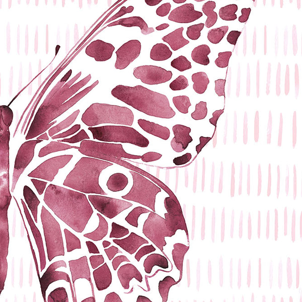 Half Butterfly Pink (Right)