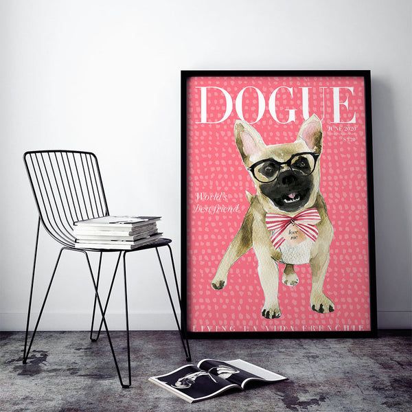 Dogue Frenchie Pink
