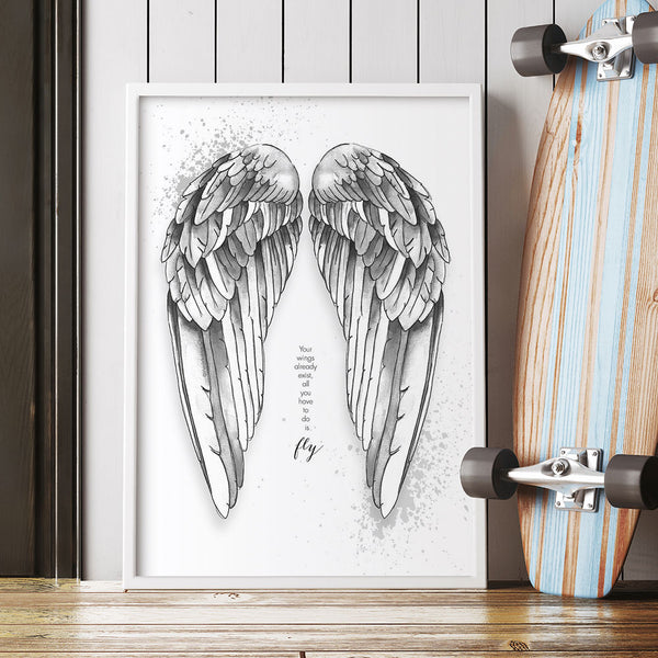 Angel Wings (White)