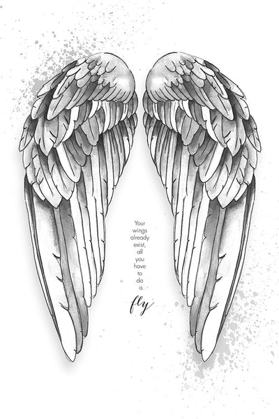 Angel Wings (White)