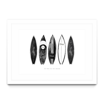 Dior Surfboards poster