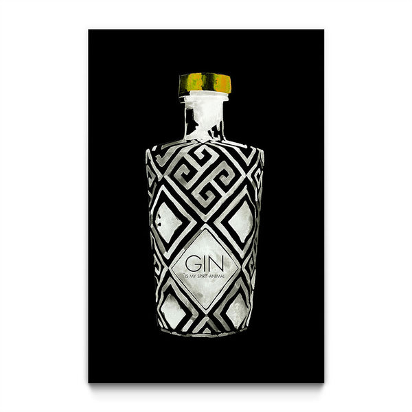 Gin is My Spirit Animal (Black)