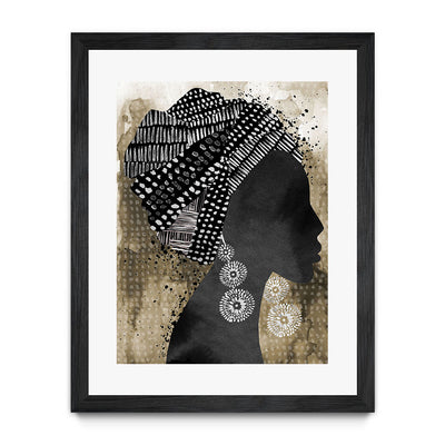 African Woman (Headress)