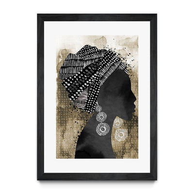 African Woman (Headress)