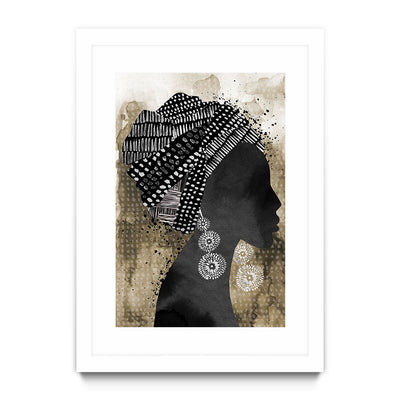 African Woman (Headress)