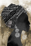 African Woman (Headress)