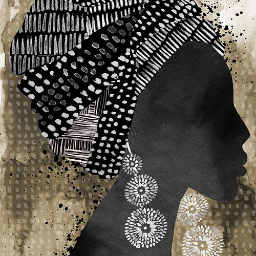 African Woman (Headress)