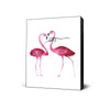 Flamingos with Bow