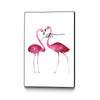 Flamingos with Bow