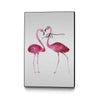 Flamingos with Bow