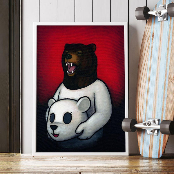 Bear In Mind by Luke Chueh - Eyes On Walls