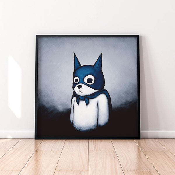 絵画 Luke Chueh Bat Bear original print Bat Bear by Luke Chueh - Eyes On Walls