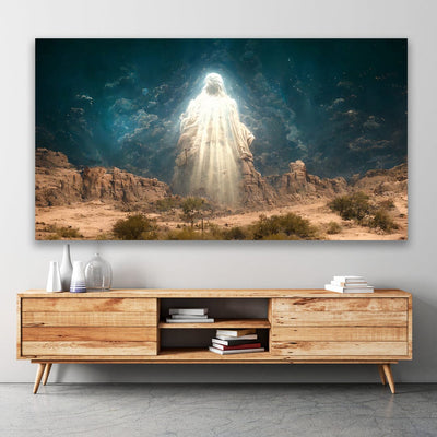 Resurrection of Jesus in the desert