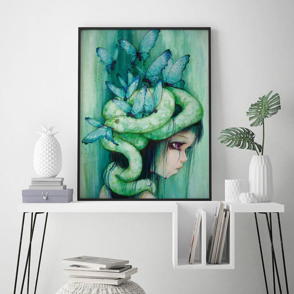 The Purple Tear Girl