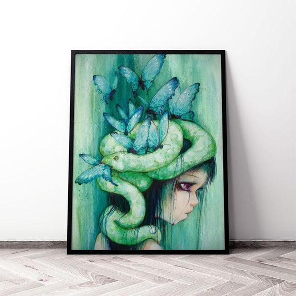 The Purple Tear Girl