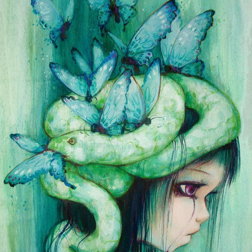 The Purple Tear Girl