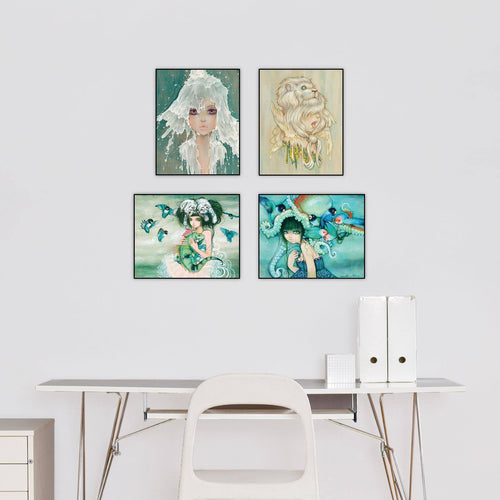 "Camilla D'Errico" Series Set of 4