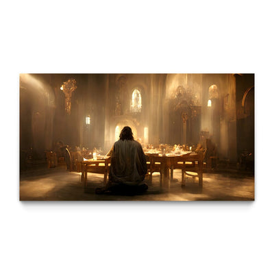 Jesus awaits the Apostles