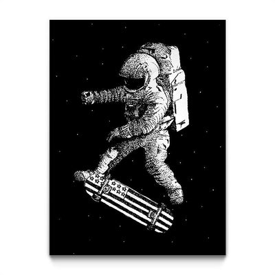 Kickflip In Space