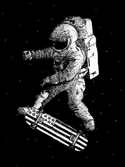 Kickflip In Space