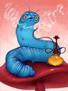 Hookah Smoking Caterpillar