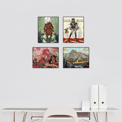 "HR-FM 3" Series Set of 4