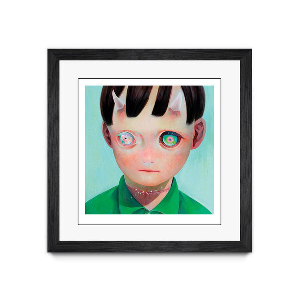 Whereabouts of God # 1 - Hand Embellished Print