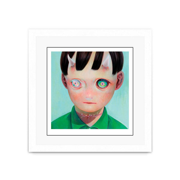 Whereabouts of God # 1 - Hand Embellished Print