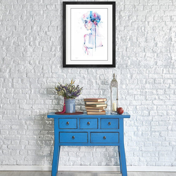 Loss - Hand Embellished Print