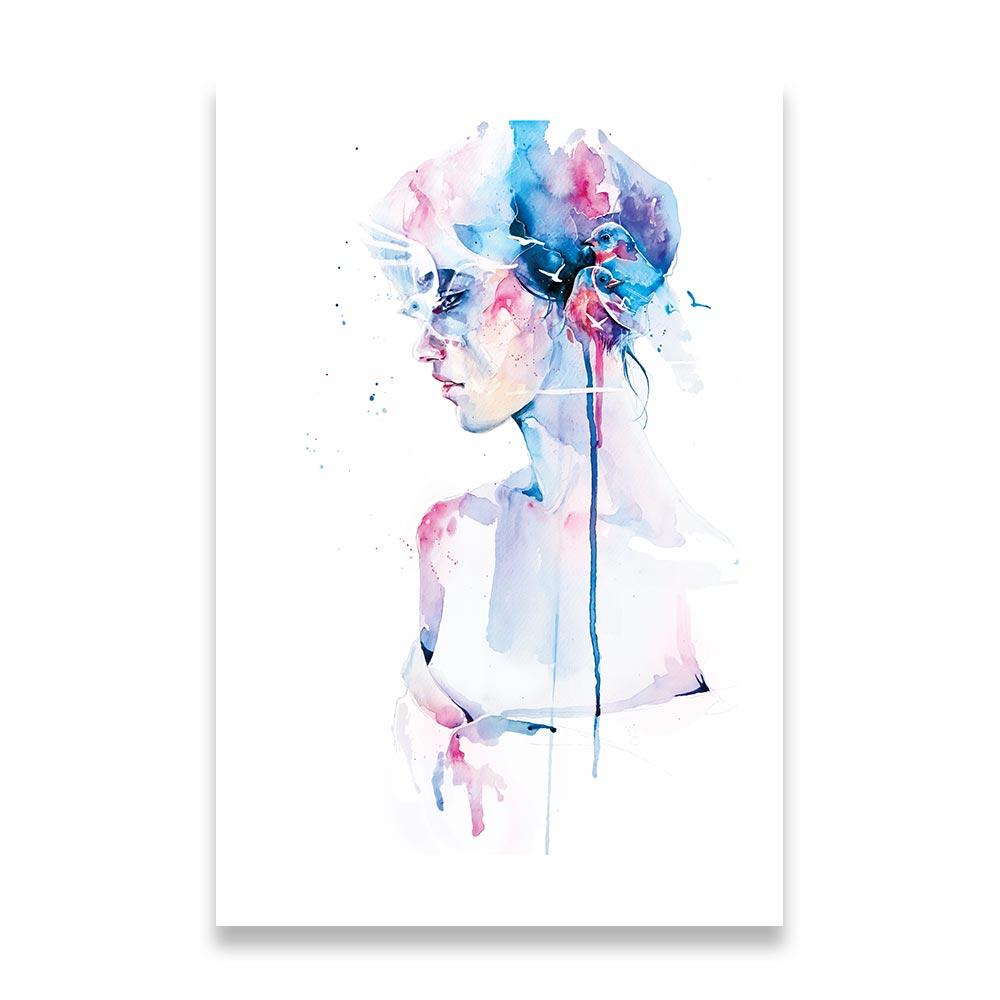Loss - Hand Embellished Print