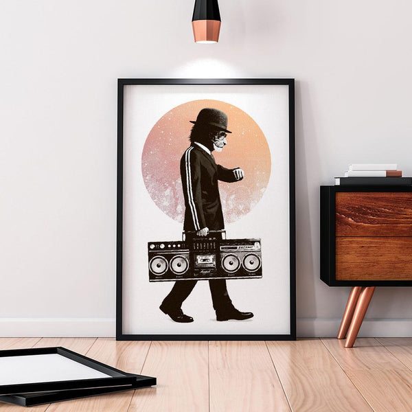 Bowler and Briefcase