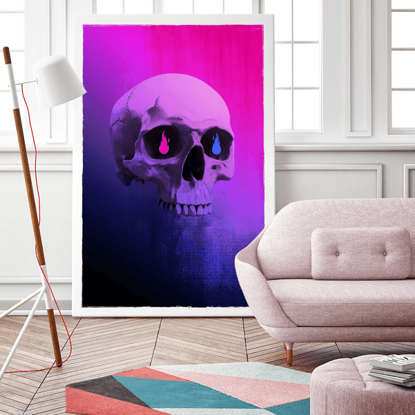 Floating Skull