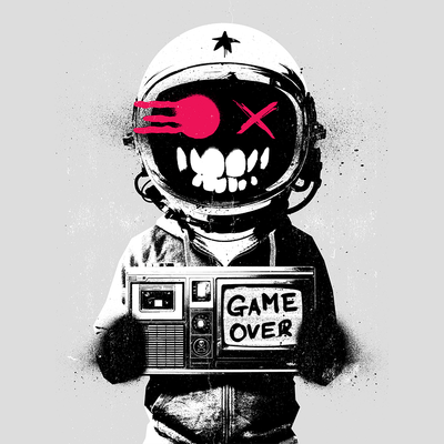 Game Over (Red & Pink)
