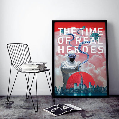 The Time of Real Heroes Poster