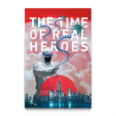 The Time of Real Heroes Poster