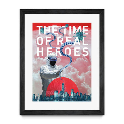 The Time of Real Heroes Poster