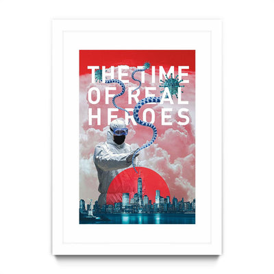 The Time of Real Heroes Poster