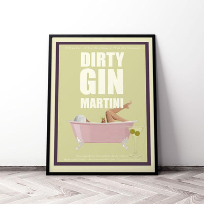 Dirty Gin Martini