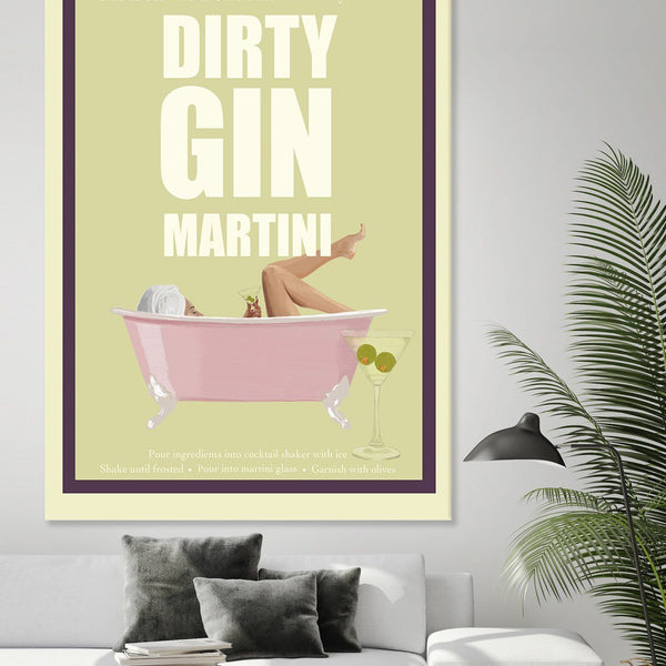 Dirty Gin Martini